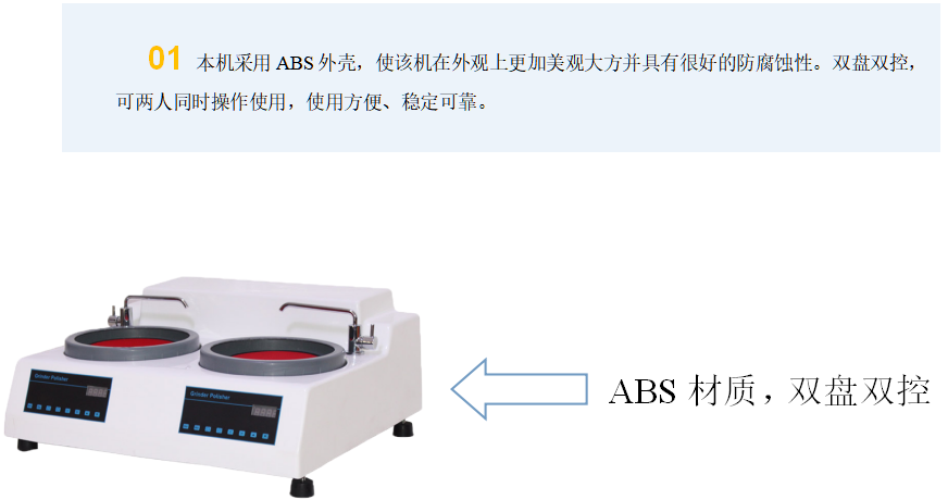 金相试样双盘自动磨抛机 YMP-2DE (图1) 1-21112Q106223E.png